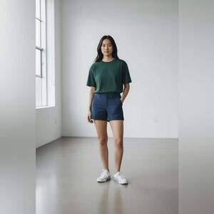 Nautica Jeans Blue Womens Shorts Size‎ 8 Casual Summer Everyday